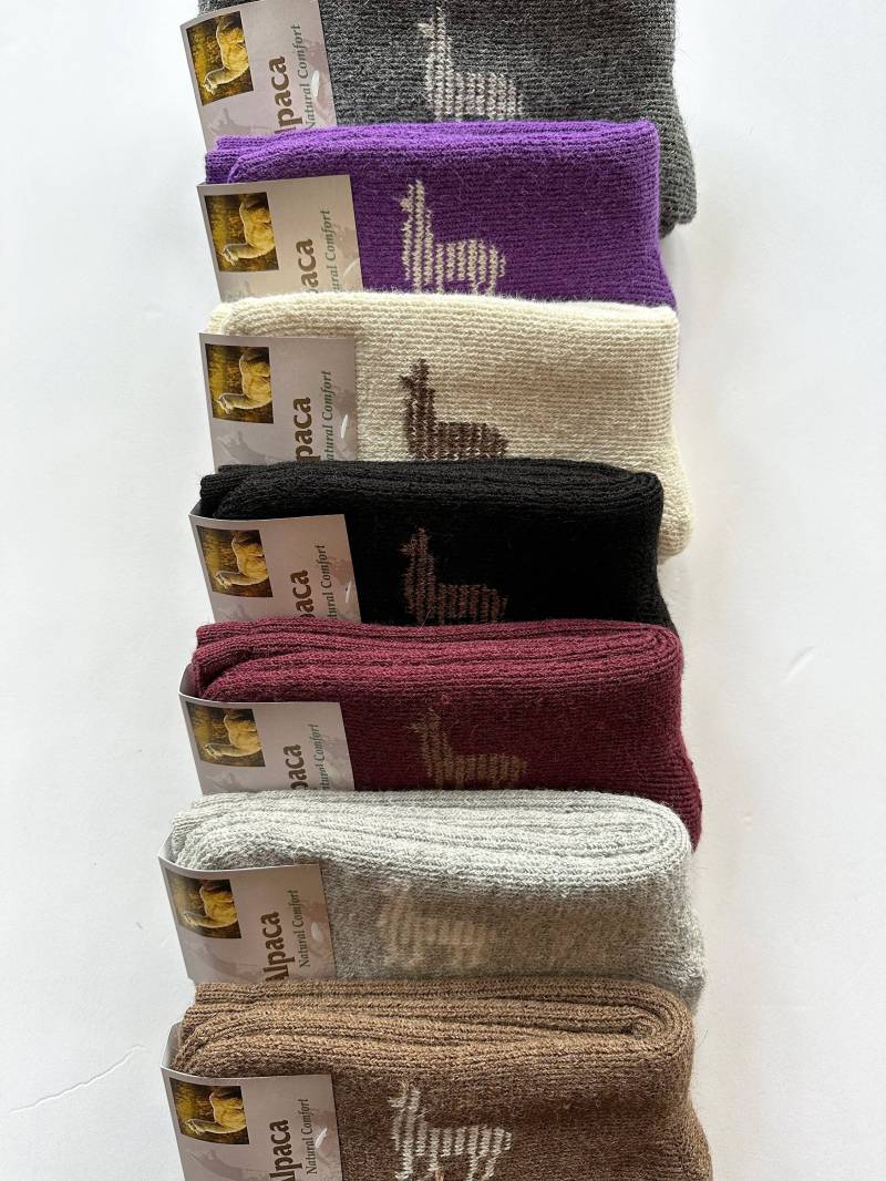 Schwere Socken Aus Alpakawolle von AlpacaEmporium