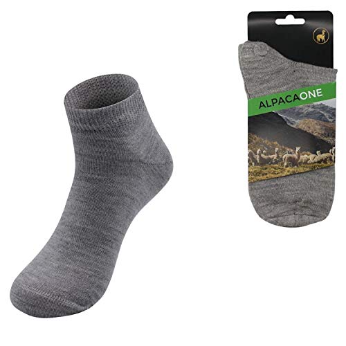 Sneaker Alpaka Socken Sport-Socken Damen & Herren 1 Paar von AlpacaOne