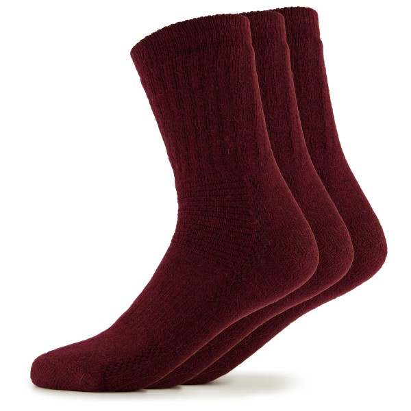 Alpacasocks&Co - Alpacasocks 2-Pack - Multifunktionssocken Gr 36-39 rot von Alpacasocks&Co