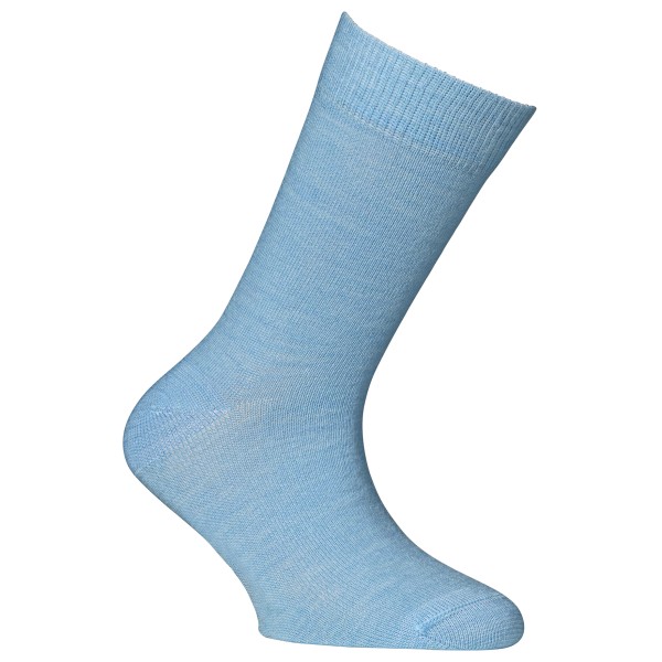 Alpacasocks&Co - Kid's Merino - Merinosocken Gr 31-34 blau von Alpacasocks&Co