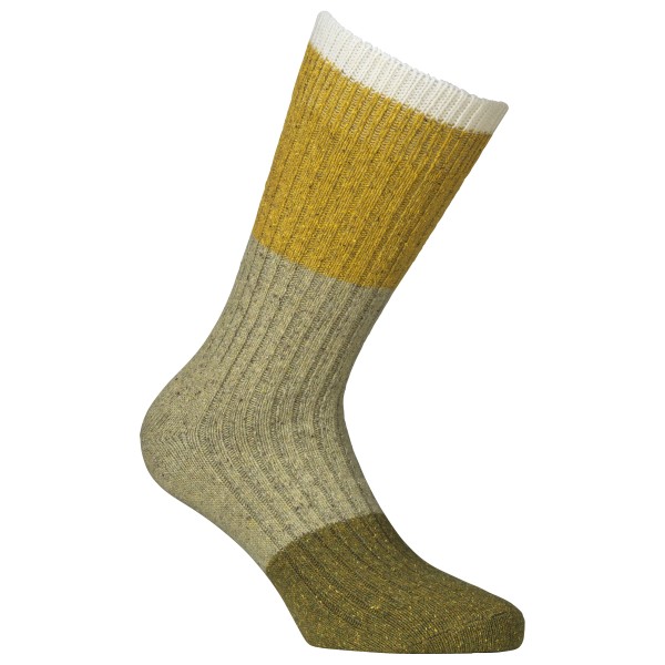 Alpacasocks&Co - Merino Block - Multifunktionssocken Gr 42-45 oliv von Alpacasocks&Co