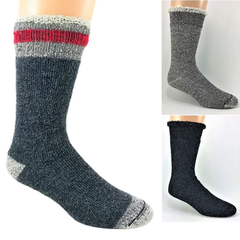 Hochdichte, Gepolsterte Thermo-Alpaka-strümpfe Warm Und Weich, Unisex Für Männer Frauen Hochdichte, Gepolsterte Thermo-Alpaka-strümpfe Warm Und Weich, Unisex Für Männer Frauen von AlpagAdore