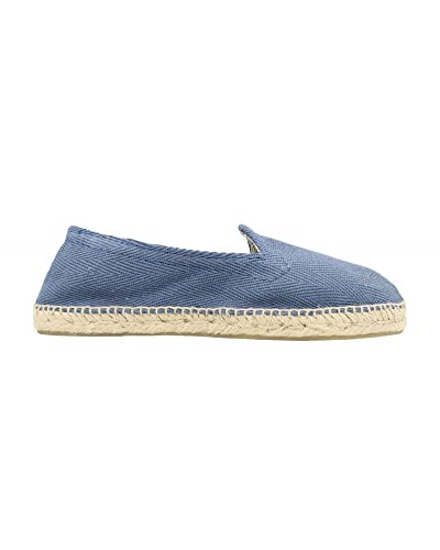 ALPARGATUS Espadrilles aus Segeltuch, handgefertigt in Spanien, Jeans, 47 EU von Alpargatus