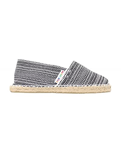 Alpargatus - Klassische Espadrills mit schwarzem und weißem Design, rot, 41 EU von Alpargatus