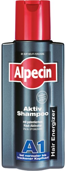 Alpecin Aktiv Shampoo A1 - normale bis trockene Kopfhaut 250 ml von Alpecin