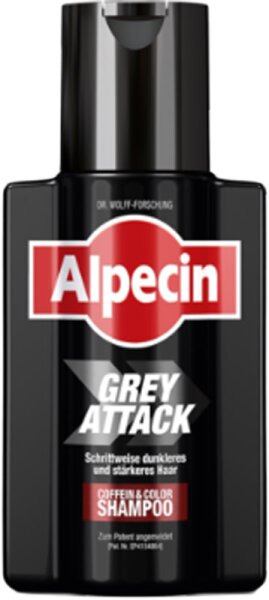 Alpecin Grey Attack Coffein & Color Shampoo 200 ml von Alpecin