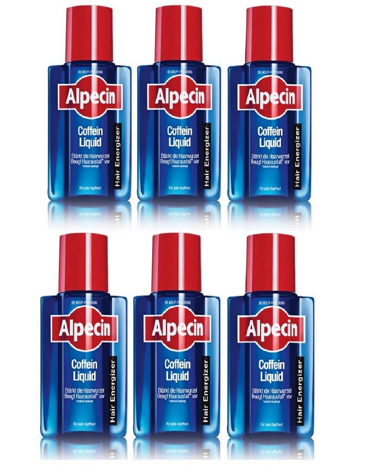 Alpecin Haarpflege-Set Coffein Liquid 200ml, 6-tlg. von Alpecin