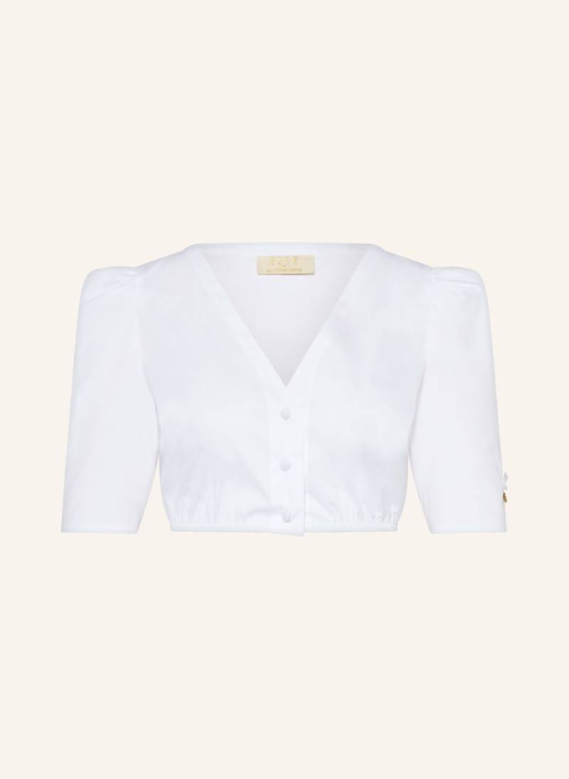 Alpenherz Dirndlbluse Elle weiss von AlpenHERZ