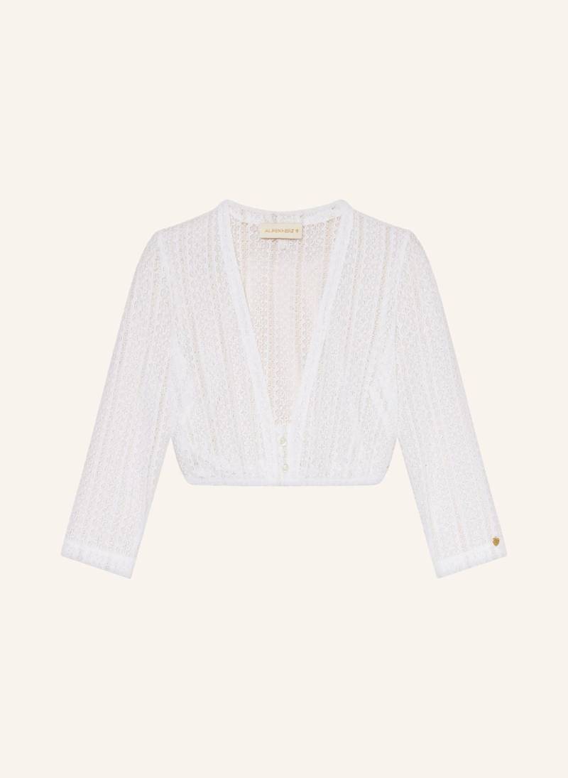 Alpenherz Dirndlbluse Naomi Aus Lochspitze weiss von AlpenHERZ