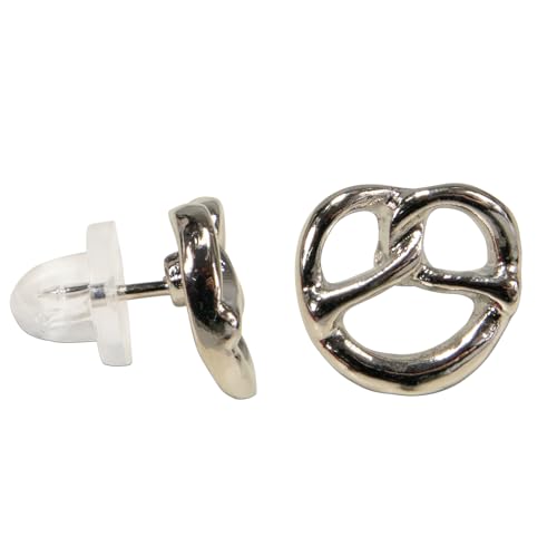 Alpenflüstern Ansteck-Pins Breze 2er-Set - Trachten-Anstecker, Trachtenschmuck für Damen und Herren (silber-farben) API131 von Alpenflüstern