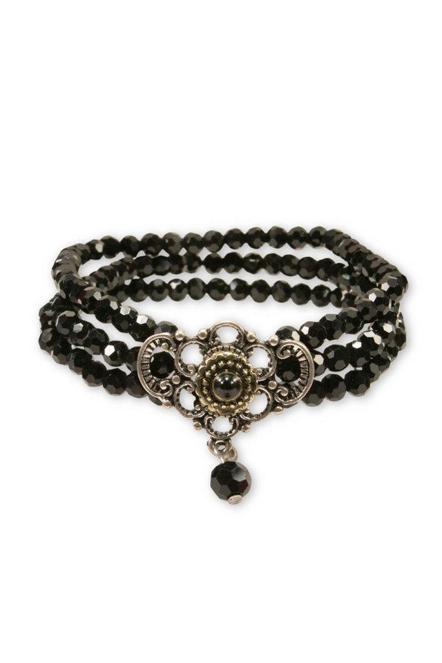 Alpenflüstern Armband Armband Damen - HEDWIG - creme, schwarz von Alpenflüstern