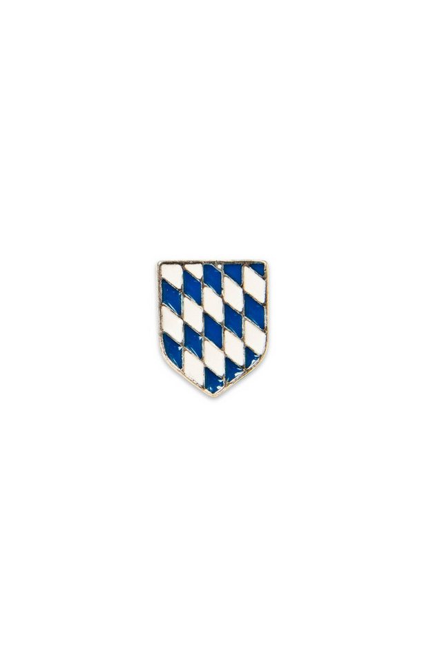 Alpenflüstern Dirndlschürze Ansteck-Pin - WAPPEN BAYERN - silber antik von Alpenflüstern