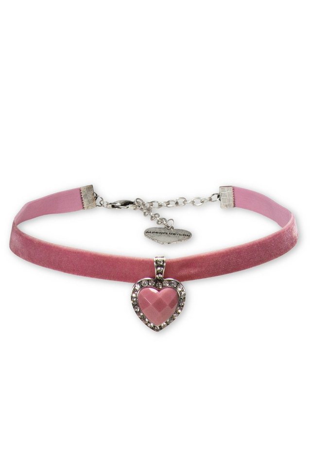 Alpenflüstern Kette mit Anhänger Kropfband - HERZDIAMANT - von Alpenflüstern