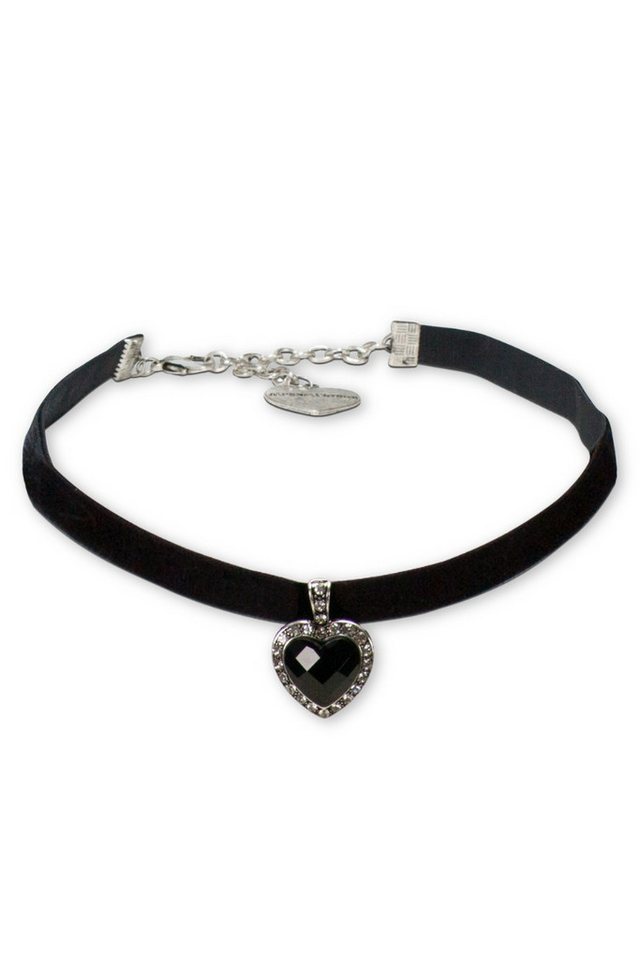 Alpenflüstern Kette mit Anhänger Kropfband - HERZDIAMANT - von Alpenflüstern