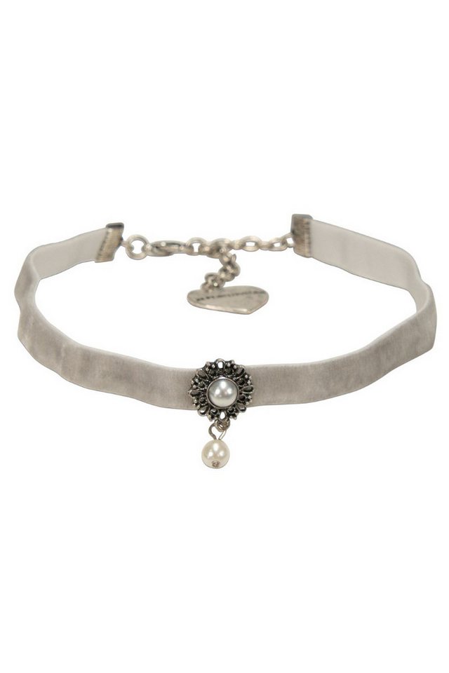 Alpenflüstern Kette mit Anhänger Kropfband - PERLENBLÜTE - von Alpenflüstern