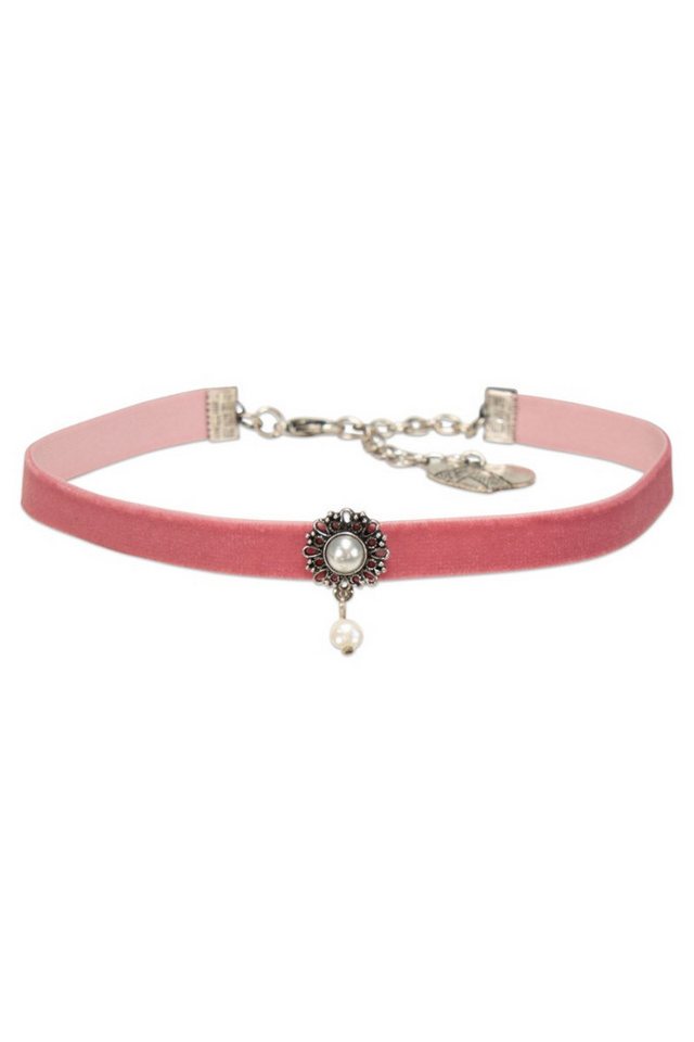 Alpenflüstern Kette mit Anhänger Kropfband - PERLENBLÜTE - von Alpenflüstern