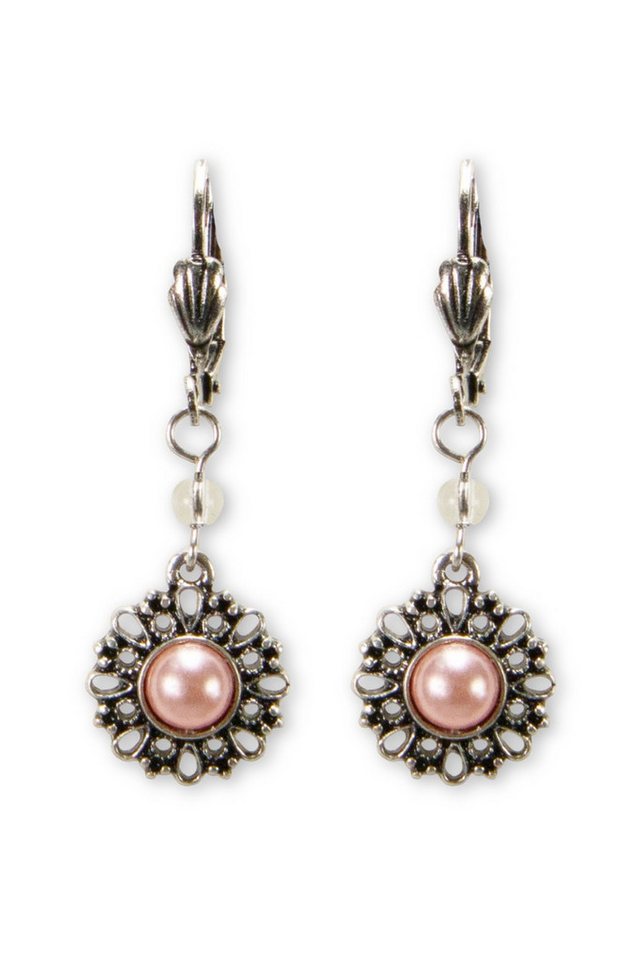 Alpenflüstern Ohrhänger-Set Ohrhänger - ORNAMENT - rosé von Alpenflüstern