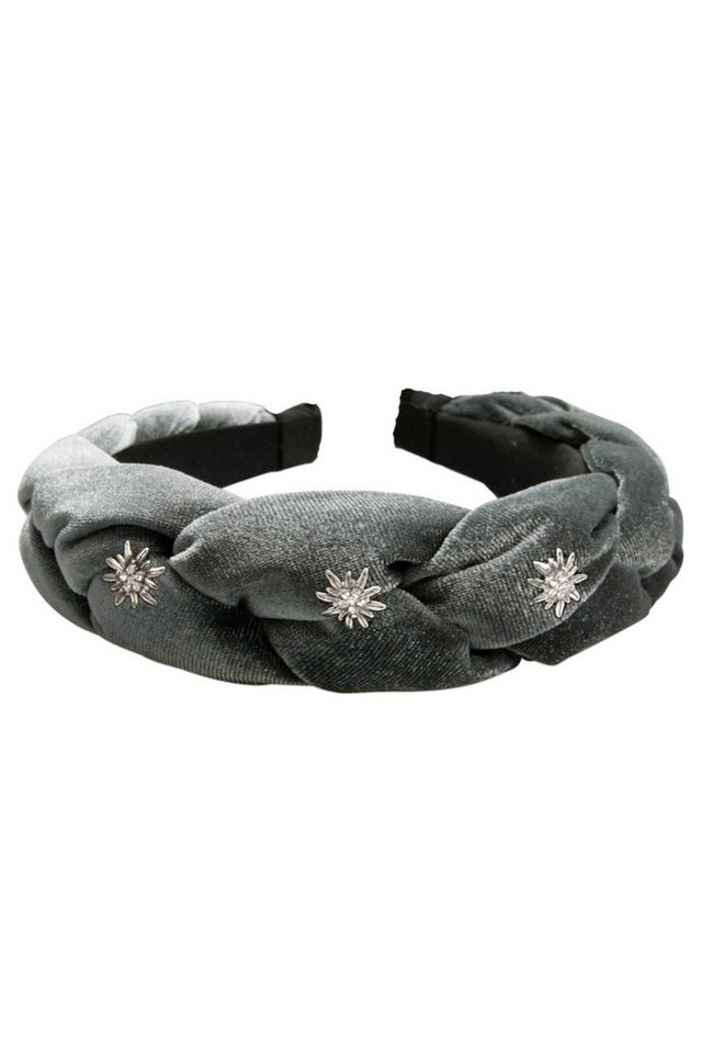 Alpenflüstern Schmuckset Haarreifen - EDELWEISS von Alpenflüstern