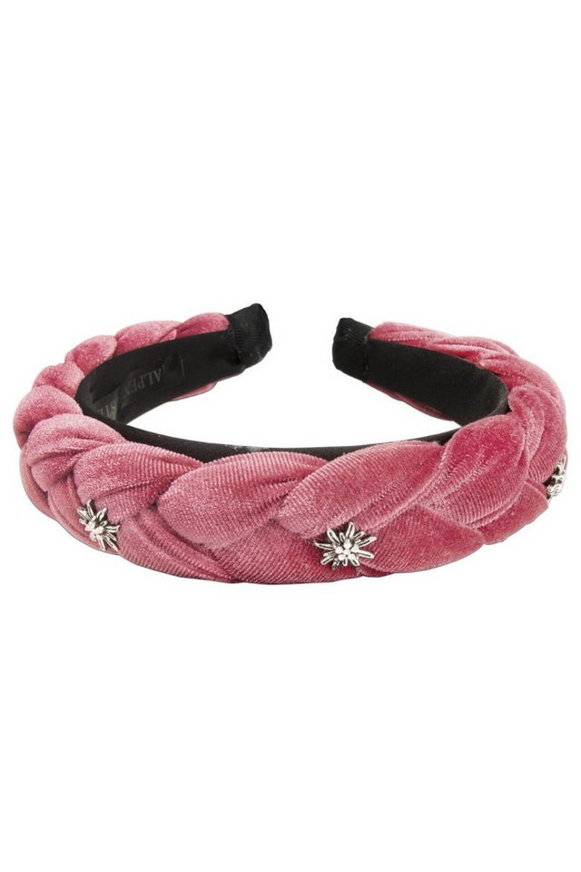 Alpenflüstern Schmuckset Haarreifen - EDELWEISS von Alpenflüstern