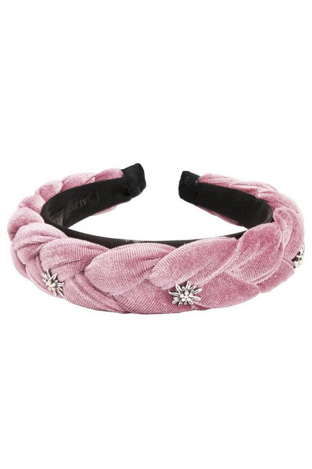 Alpenflüstern Schmuckset Haarreifen - EDELWEISS von Alpenflüstern