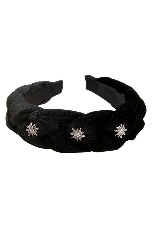 Alpenflüstern Schmuckset Haarreifen - EDELWEISS von Alpenflüstern