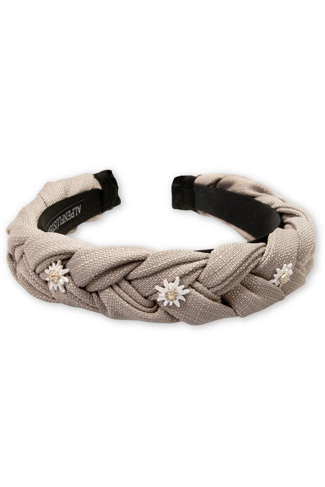 Alpenflüstern Schmuckset Haarreifen - LEINEN-OPTIK GRETA von Alpenflüstern