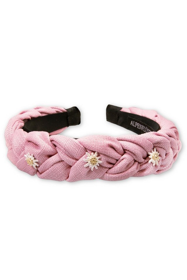 Alpenflüstern Schmuckset Haarreifen - LEINEN-OPTIK GRETA von Alpenflüstern