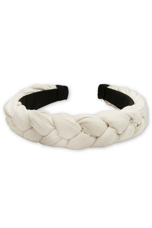 Alpenflüstern Trachtenhut Haarreifen - LEINEN-OPTIK von Alpenflüstern