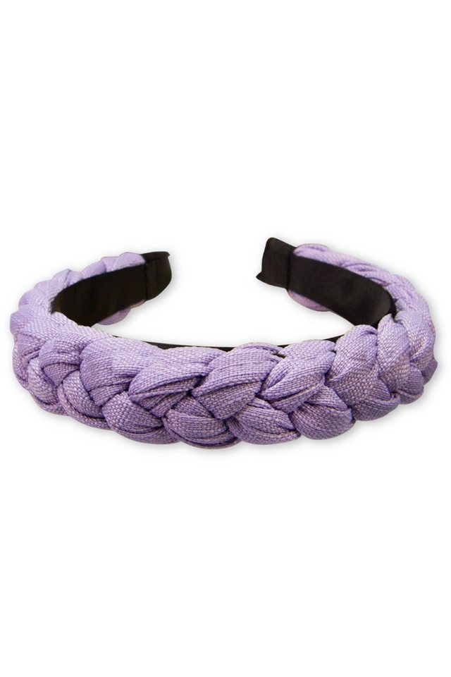 Alpenflüstern Trachtenhut Haarreifen - LEINEN-OPTIK von Alpenflüstern