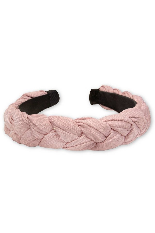 Alpenflüstern Trachtenhut Haarreifen - LEINEN-OPTIK von Alpenflüstern