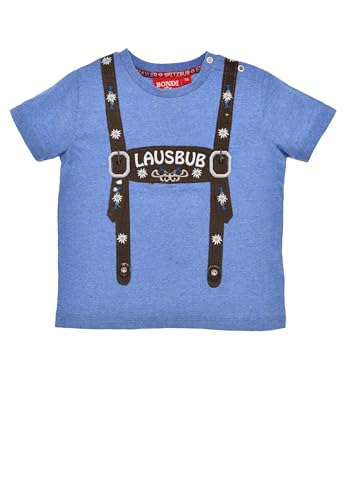Bondi T-Shirt halbarm ´Lausbub´, Blue-Melange 104 Tracht Baby Jungs Artikel-Nr.91833 Bondi T-Shirt halbarm ´Lausbub´, Blue-Melange 104 Tracht Baby Jungs Artikel-Nr.91833 von Alpenglück