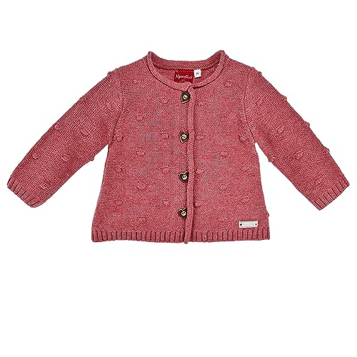 Bondi Trachten Strickjacke, deep Rose 62 Tracht Baby Mädchen Artikel-Nr.86784 von Alpenglück