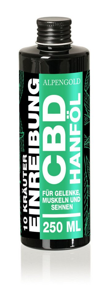 Alpengold Körperpflegemittel 10-Kräuter Einreibung CBD Alpengold Körperpflegemittel 10-Kräuter Einreibung CBD von Alpengold