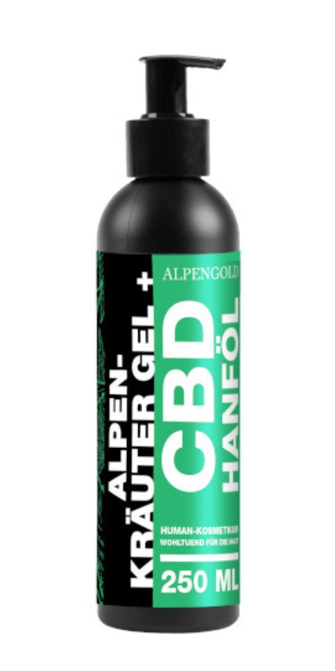 Alpengold Körperpflegemittel Alpenkräuter Gel + CBD Alpengold Körperpflegemittel Alpenkräuter Gel + CBD von Alpengold