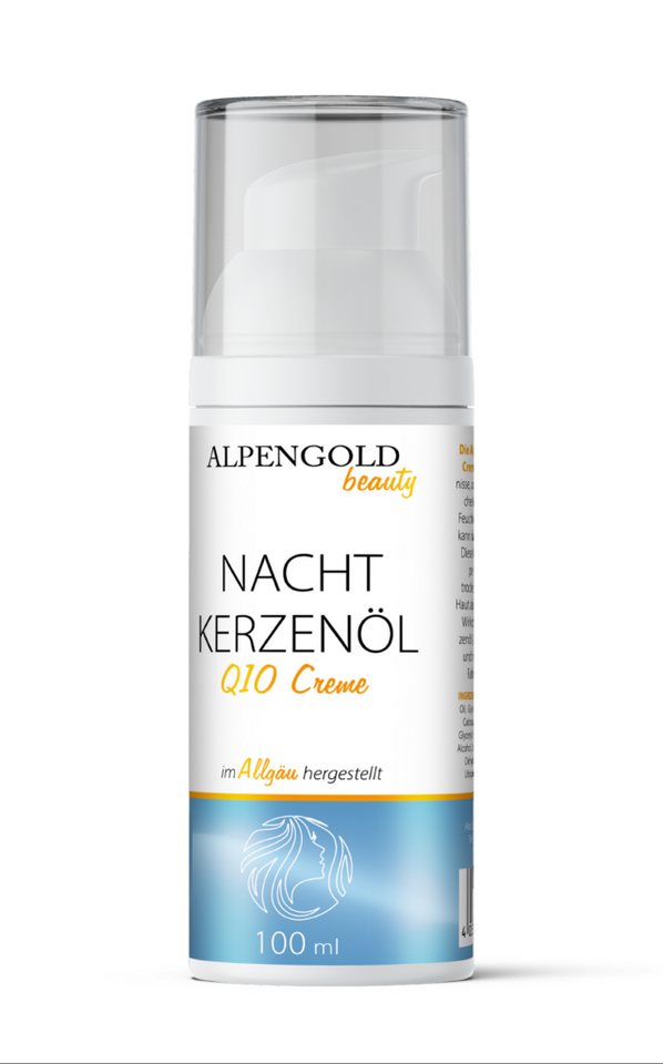 Alpengold Körperpflegemittel Nachtkerzenöl Creme + Q10 von Alpengold