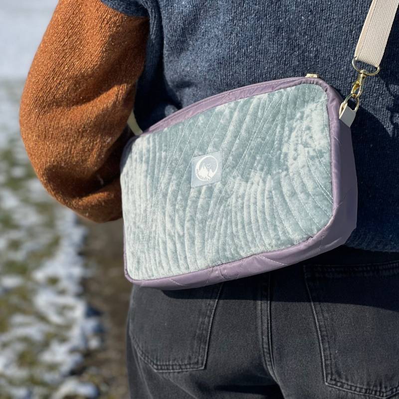 stepptasche/Colorblocktasche Gesteppte Tasche von Alpenkaetzle