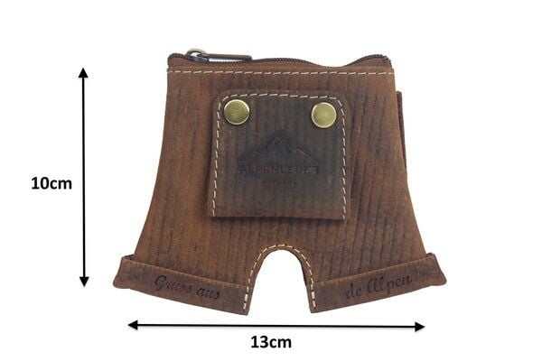 Alpenleder Geldbörse WIESNBUX Lederhose von Alpenleder