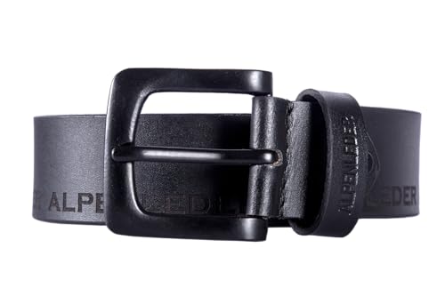 Alpenleder Gürtel - Modell (Handgefertigt) - Nachhaltiges Bio-Leder aus regionaler Landwirtschaft | Gürtel Damen & Herren, Ledergürtel *Fair Produziert* (XL - 120cm, Cognac) von Alpenleder