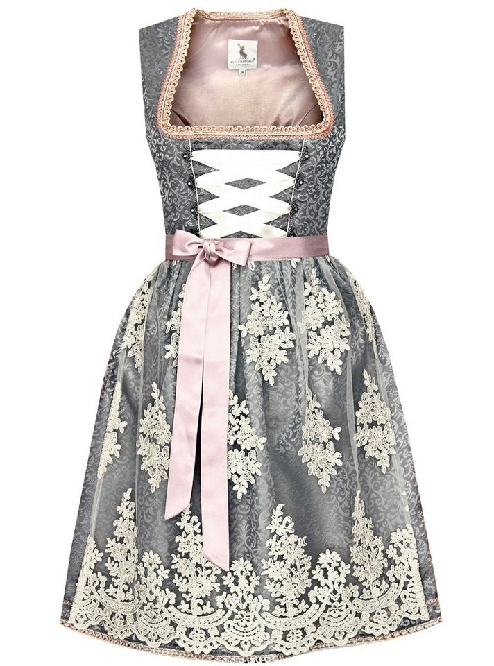 Alpenmärchen Dirndl Midi Dirndl Denise - ALM543 von Alpenmärchen