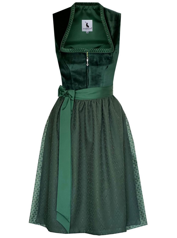 Alpenmärchen Dirndl Dirndl Elisé in grün - ALM1035 von Alpenmärchen