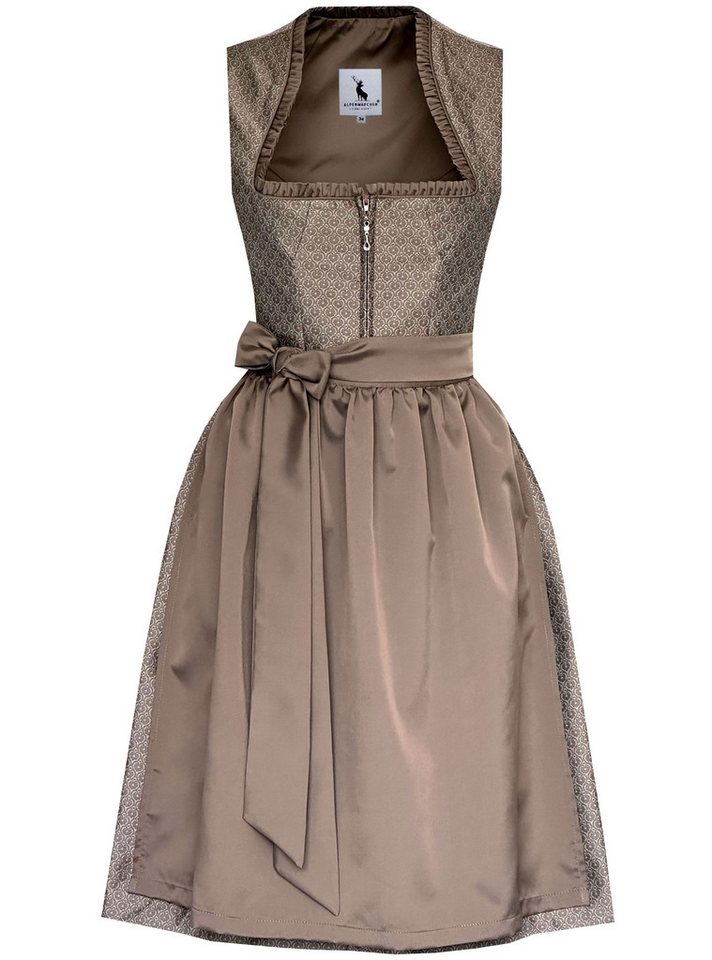 Alpenmärchen Dirndl Dirndl Liane in Braun - ALM1044 von Alpenmärchen