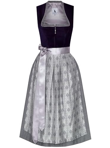 Alpenmärchen Langes Dirndl aus Exklusiver Kollektion inkl. Schürze Gr.44 - ALM1026 von Alpenmärchen