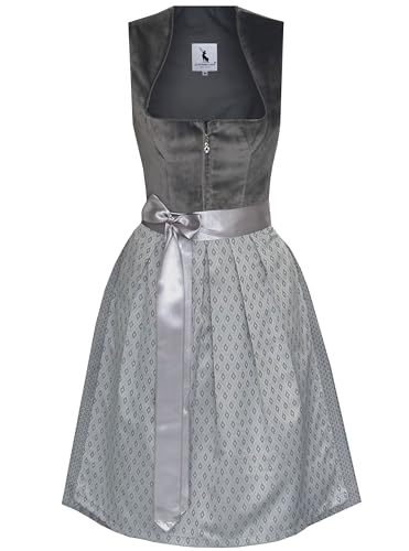 Alpenmärchen Midi Dirndl aus Exklusiver Kollektion inkl. Schürze Gr.38 - ALM1017 von Alpenmärchen
