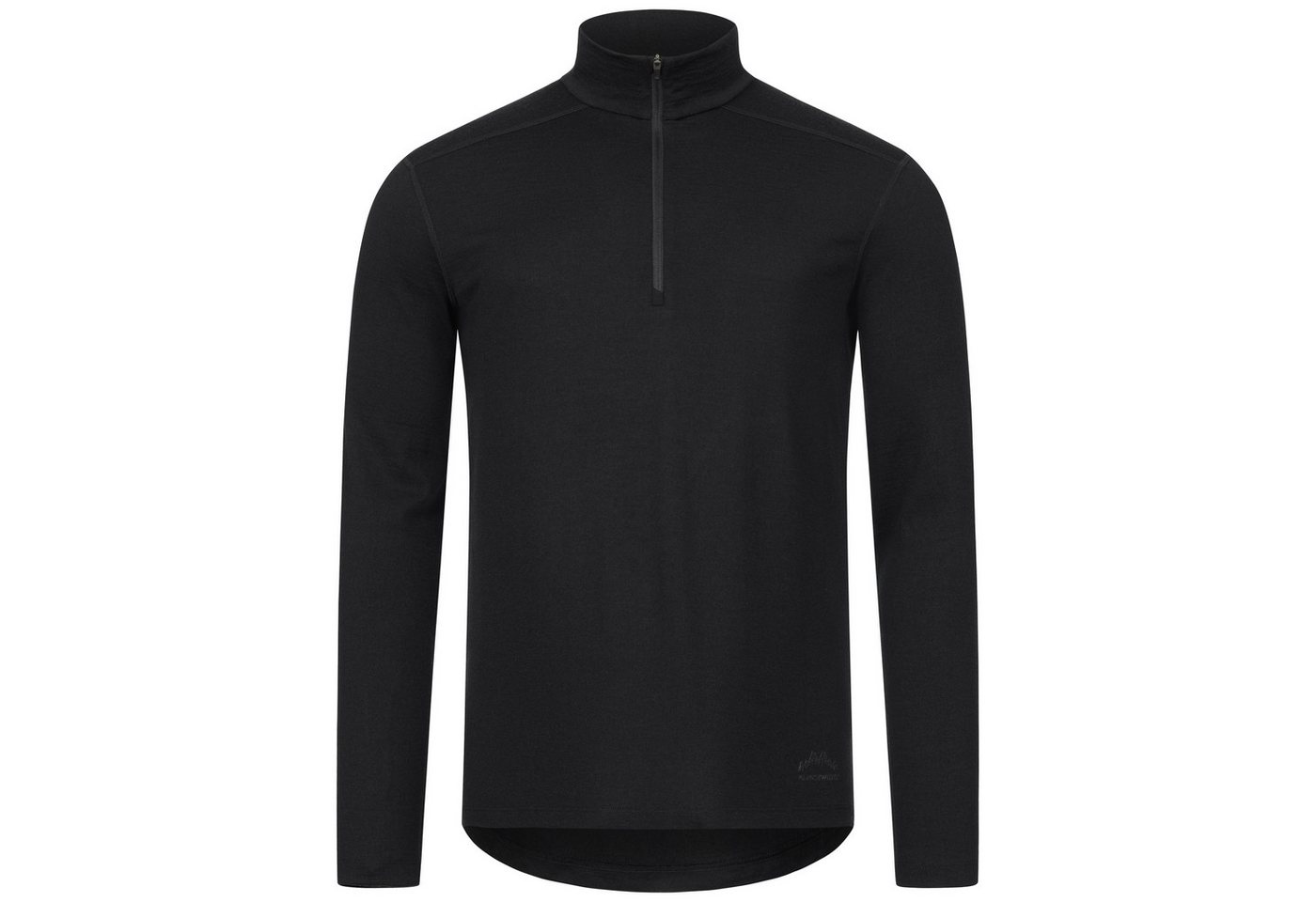 Alpenwert Funktionsshirt Herren Zip-Pullover aus 100% Merinowolle – atmungsaktiv (1 Pack) Antibakteriell, Anti-Schweiß-Geruch, Outdoor & Funktionsshirt von Alpenwert