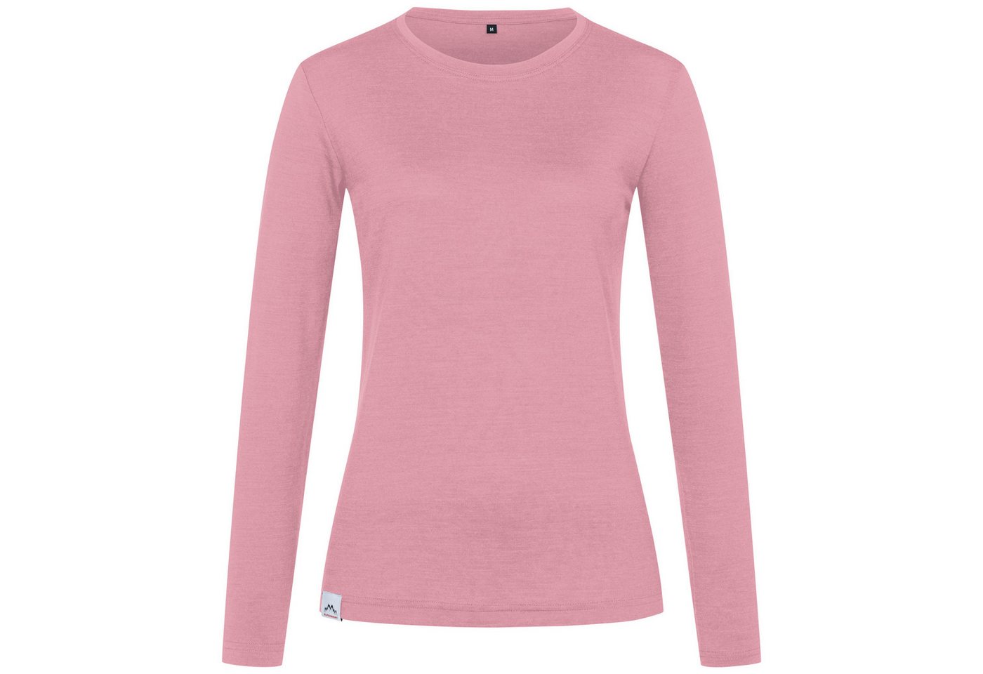 Alpenwert Langarmshirt Damen Longsleeve aus Merinowolle – atmungsaktiv & geruchsneutral Antibakteriell, Anti-Schweiß-Geruch, Outdoor & Funktionsshirt von Alpenwert