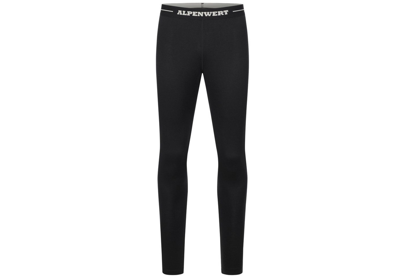 Alpenwert Lange Unterhose Herren aus 100% Merinowolle – atmungsaktiv, weich & wärmend (Packung) Antibakteriell, Anti-Schweiß-Geruch, Isolierend von Alpenwert