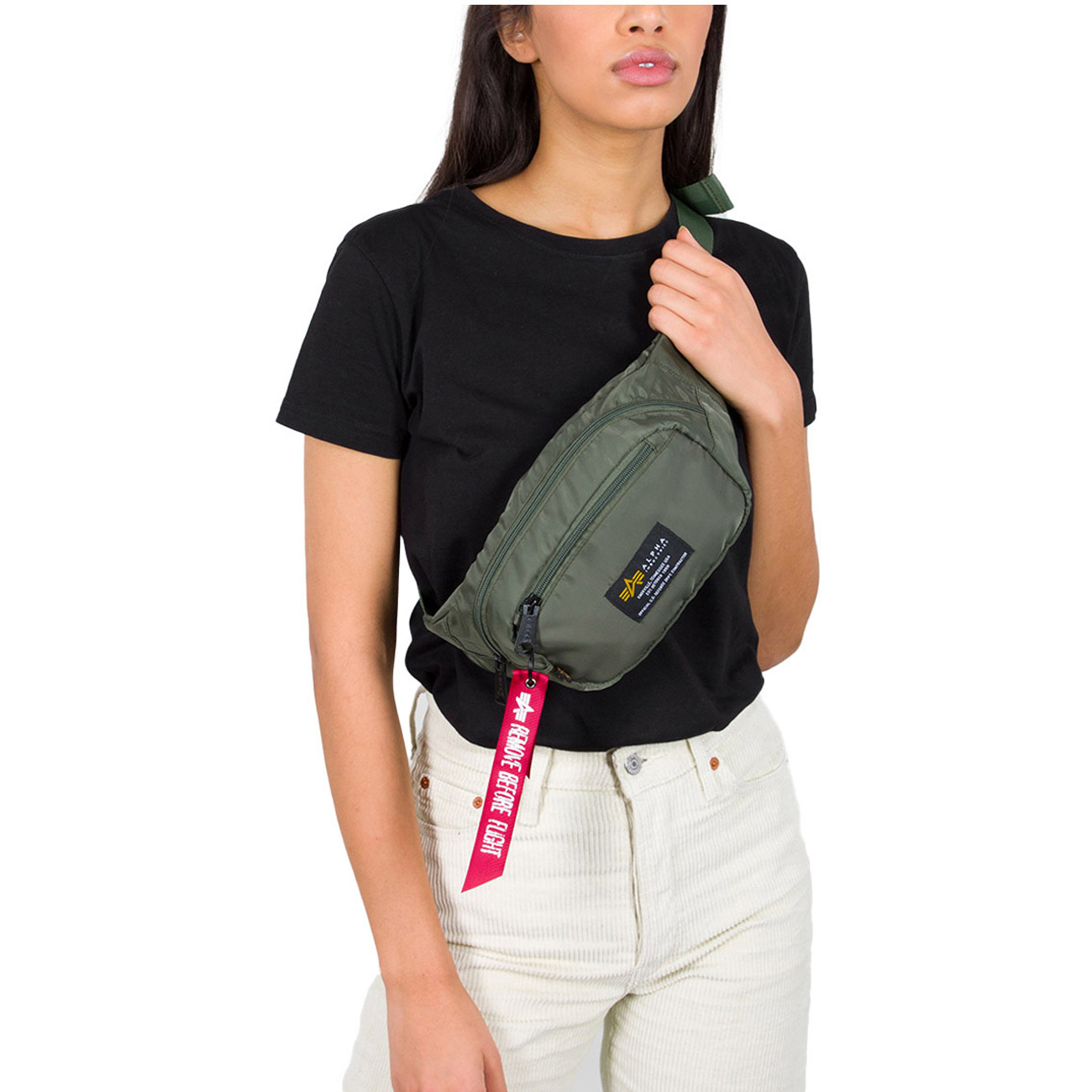 Alpha Industrie Umhängetasche Crew Waist Bag von Alpha Industries