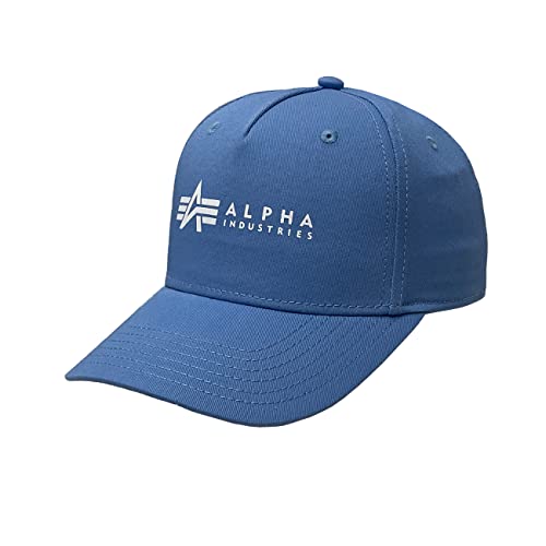 Alpha Industries Unisex Alpha Cap Basecap Baseballkappe, Light Blue, One Size von ALPHA INDUSTRIES