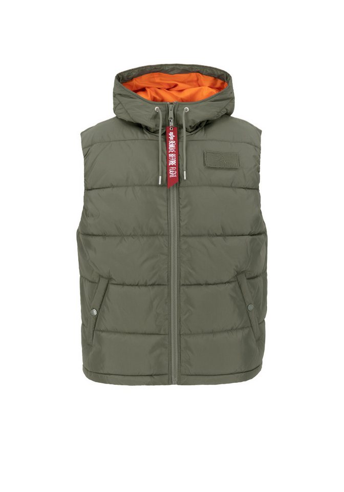 Alpha Industries Blouson ALPHA INDUSTRIES Men - Vests Hooded Puffer Vest FD von Alpha Industries