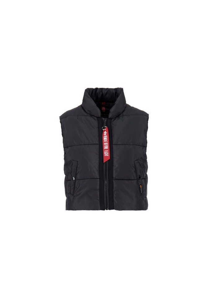 Alpha Industries Blouson ALPHA INDUSTRIES Women - Vests Puffer Vest Cropped wmn von Alpha Industries